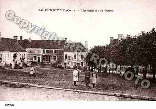 Ville de PERRIERE(LA), carte postale ancienne