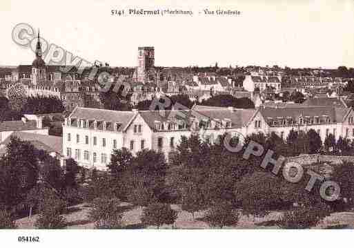 Ville de PLOERMEL, carte postale ancienne