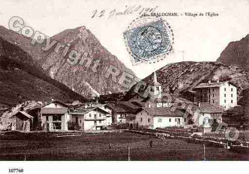 Ville de PRALOGNANLAVANOISE, carte postale ancienne