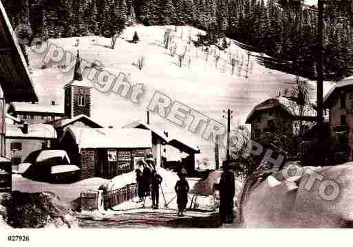 Ville de PRALOGNANLAVANOISE, carte postale ancienne