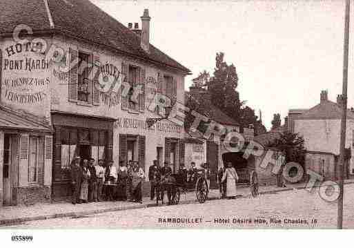 Ville de RAMBOUILLET, carte postale ancienne