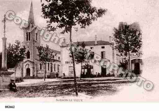 Ville de SAINTHAONLEVIEUX, carte postale ancienne