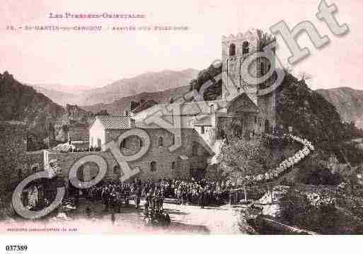 Ville de SAINTMARTINDUCANIGOU, carte postale ancienne