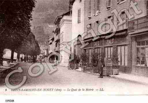 Ville de SAINTRAMBERTENBUGEY, carte postale ancienne