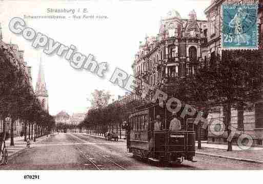 Ville de STRASBOURG, carte postale ancienne