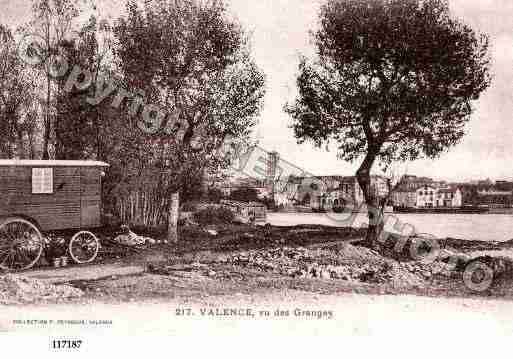 Ville de VALENCE, carte postale ancienne