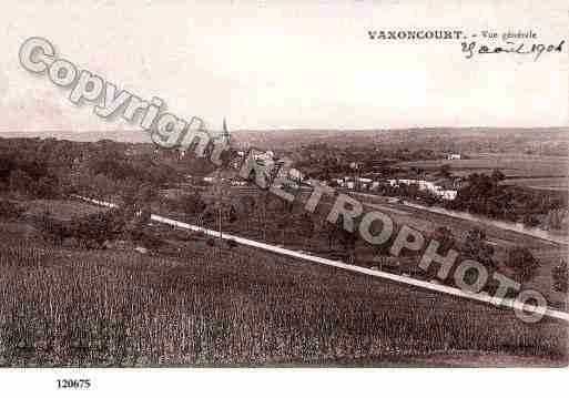 Ville de VAXONCOURT, carte postale ancienne