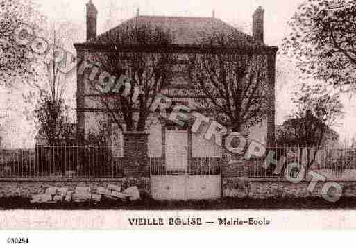 Ville de VIEILLEEGLISE, carte postale ancienne