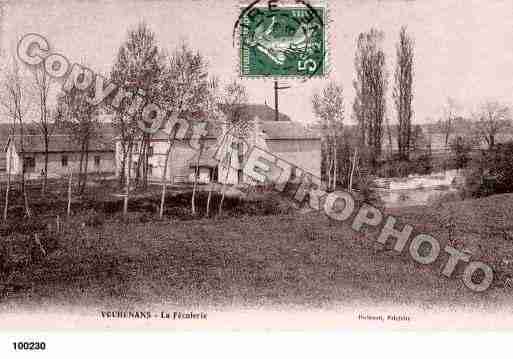 Ville de VOUHENANS, carte postale ancienne