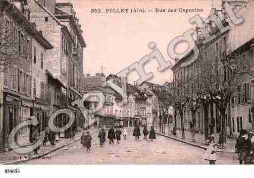 Ville de BELLEY, carte postale ancienne