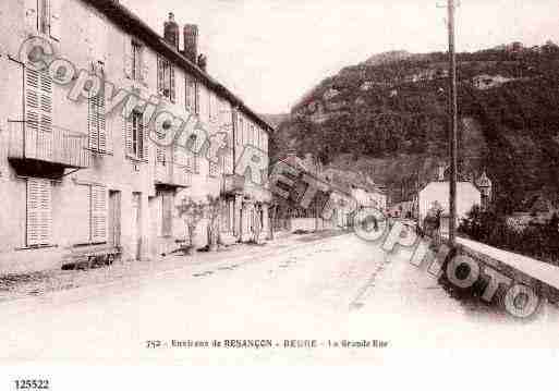 Ville de BEURE, carte postale ancienne