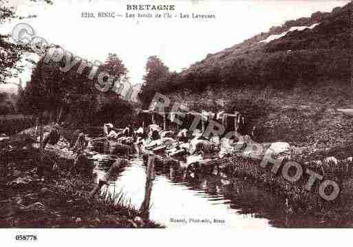 Ville de BINIC, carte postale ancienne