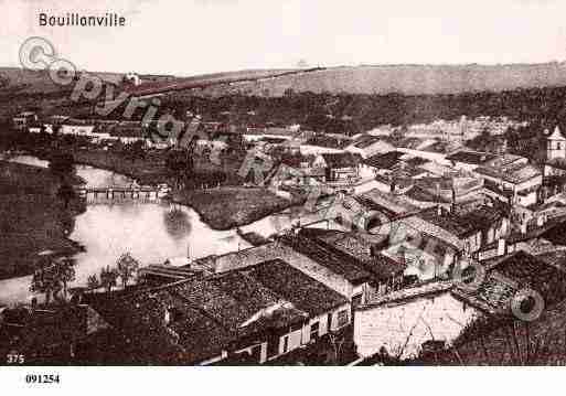 Ville de BOUILLONVILLE, carte postale ancienne