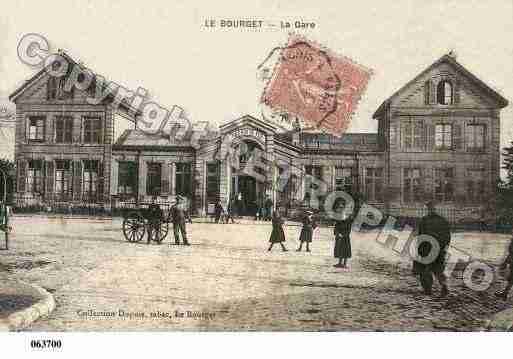 Ville de BOURGET(LE), carte postale ancienne