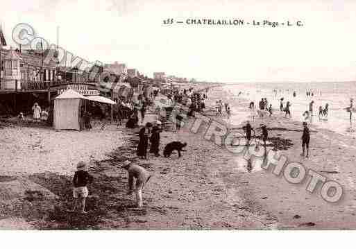 Ville de CHATELAILLONPLAGE, carte postale ancienne