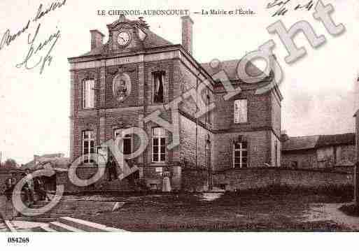 Ville de CHESNOISAUBONCOURT, carte postale ancienne