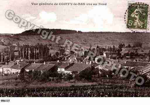 Ville de COIFFYLEBAS, carte postale ancienne