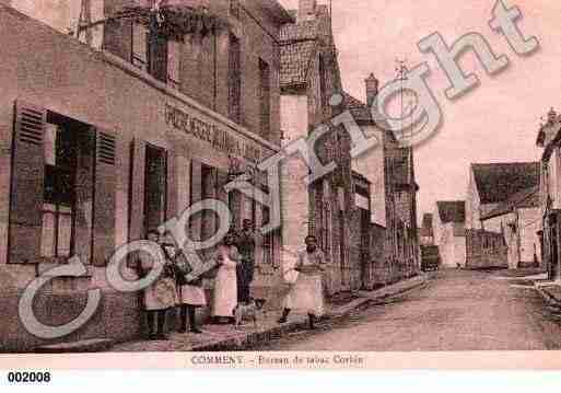 Ville de COMMENY, carte postale ancienne