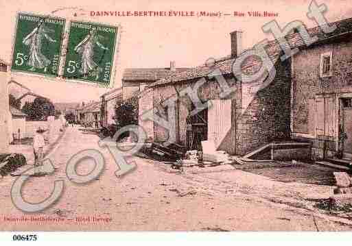 Ville de DAINVILLEBERTHELEVILLE, carte postale ancienne