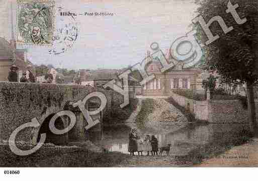 Ville de ILLIERSCOMBRAY, carte postale ancienne