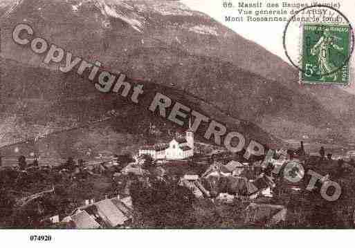 Ville de JARSY, carte postale ancienne