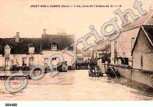 Ville de JOUETSURL'AUBOIS, carte postale ancienne