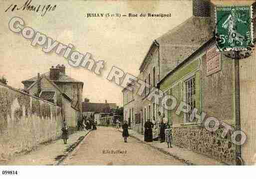 Ville de JUILLY, carte postale ancienne