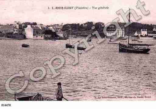 Ville de LANILDUT, carte postale ancienne