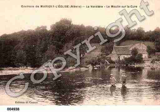 Ville de MARIGNYL'EGLISE, carte postale ancienne