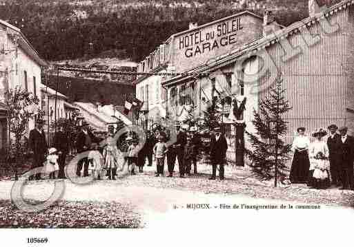 Ville de MIJOUX, carte postale ancienne