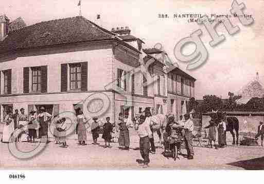 Ville de NANTEUILLESMEAUX, carte postale ancienne