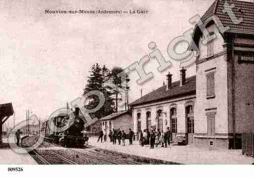 Ville de NOUVIONSURMEUSE, carte postale ancienne