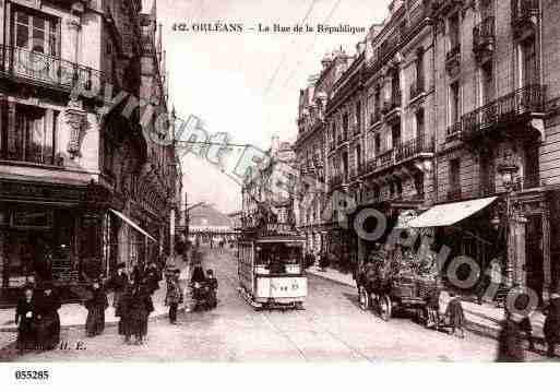 Ville de ORLEANS, carte postale ancienne