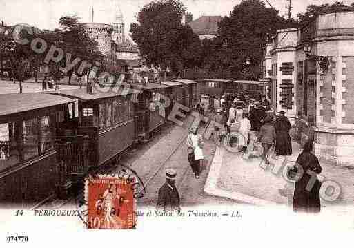 Ville de PERIGUEUX, carte postale ancienne