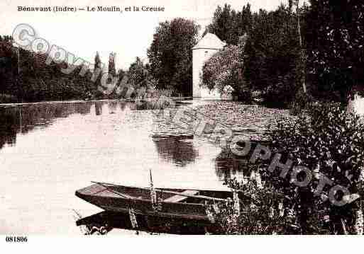 Ville de POULIGNYSAINTPIERRE, carte postale ancienne