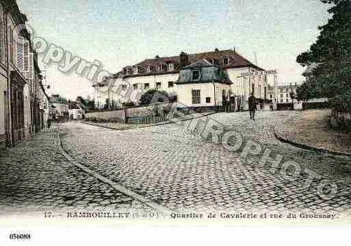 Ville de RAMBOUILLET, carte postale ancienne