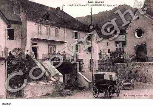 Ville de SAINTFIRMIN, carte postale ancienne