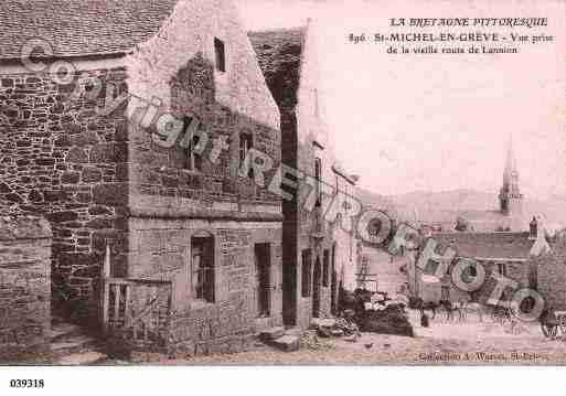 Ville de SAINTMICHELENGREVE, carte postale ancienne