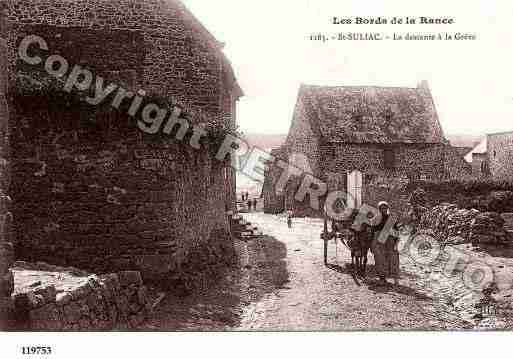 Ville de SAINTSULIAC, carte postale ancienne