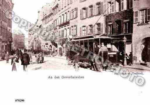 Ville de STRASBOURG, carte postale ancienne