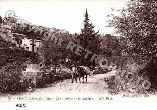 Ville de VENCE, carte postale ancienne