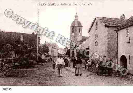 Ville de VYLESLURE, carte postale ancienne