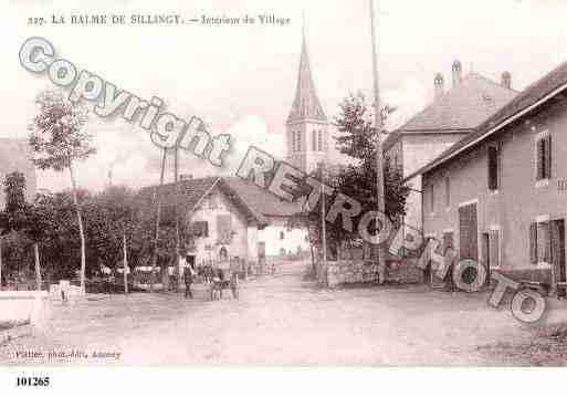 Ville de BALMEDESILLINGY(LA), carte postale ancienne