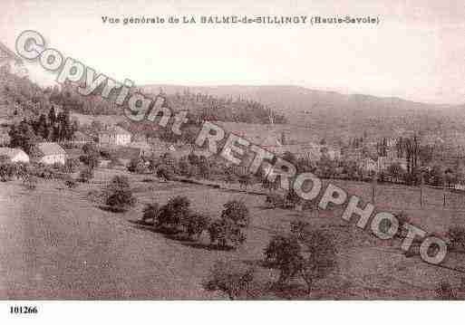 Ville de BALMEDESILLINGY(LA), carte postale ancienne