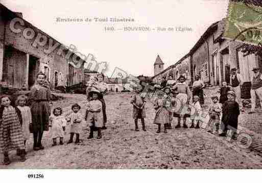 Ville de BOUVRON, carte postale ancienne