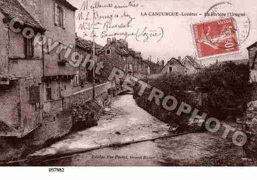 Ville de CANOURGUE(LA), carte postale ancienne