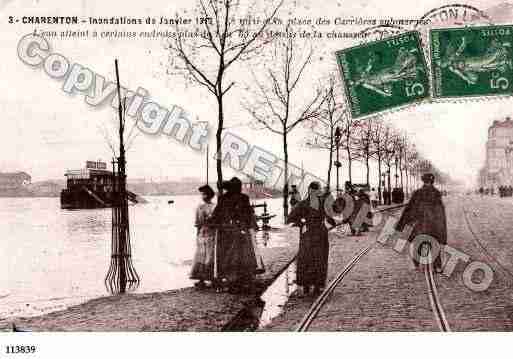 Ville de CHARENTONLEPONT, carte postale ancienne