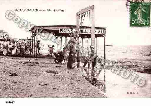 Ville de CHATELAILLONPLAGE, carte postale ancienne