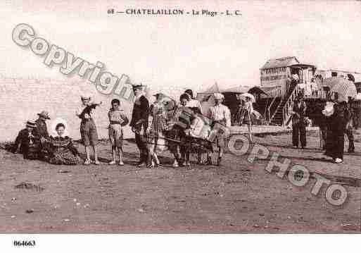 Ville de CHATELAILLONPLAGE, carte postale ancienne