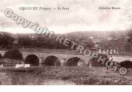 Ville de CIRCOURT, carte postale ancienne